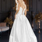 Rochie de mireasă lungă fără mâneci EVM-1028