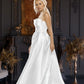Rochie de mireasă lungă fără mâneci EVM-1028